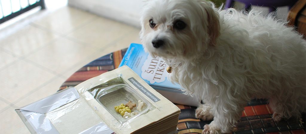 Dubenėliai šunims iš senų knygų sulaukė specialios nominacijos