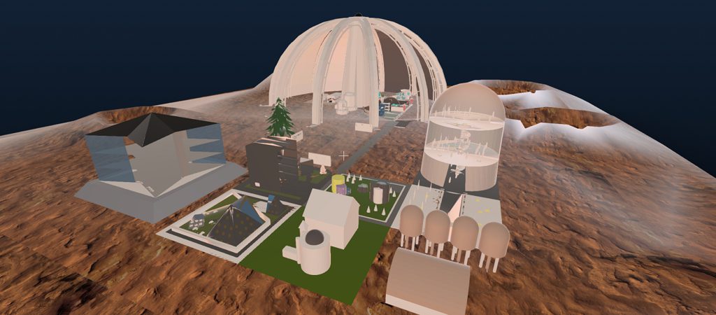 VGTU inžinerijos licėjaus mokiniai kūrė virtualų miestą Marse